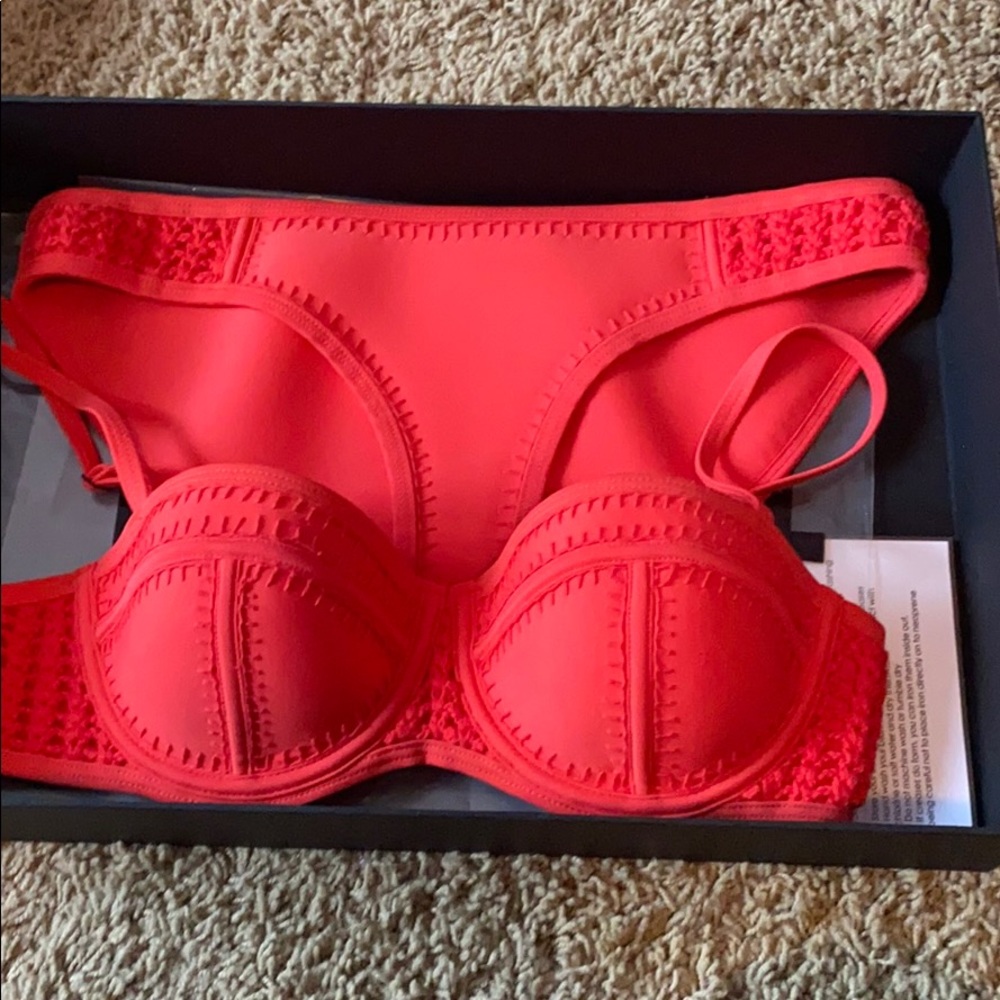 Triangle bathing suit